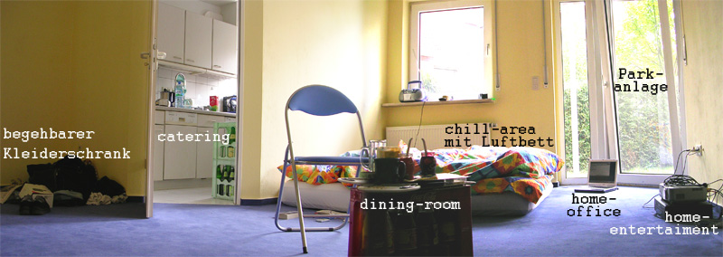 die letzten Tage in der alten Wohnung