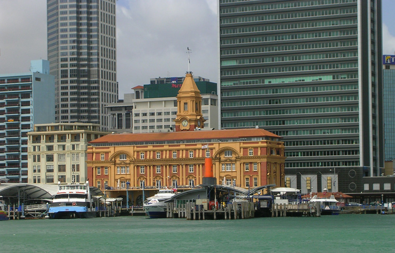 altes Hafengeb�ude in Auckland