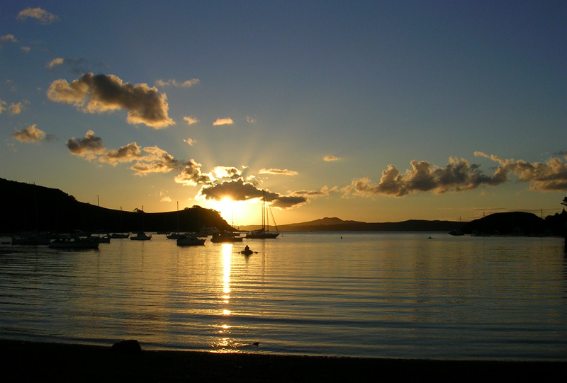 Sonnenuntergang am Strand