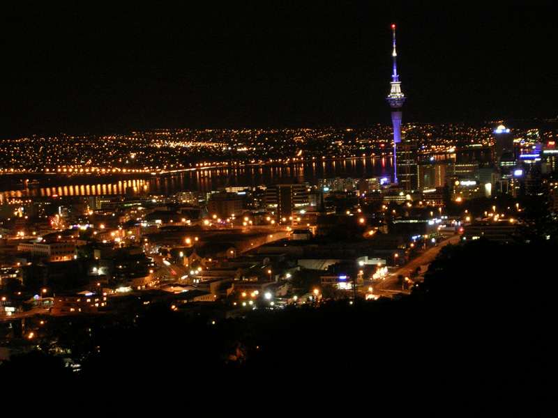 auf dem R�ckweg noch ein Zwischenstopp auf Mount Eden