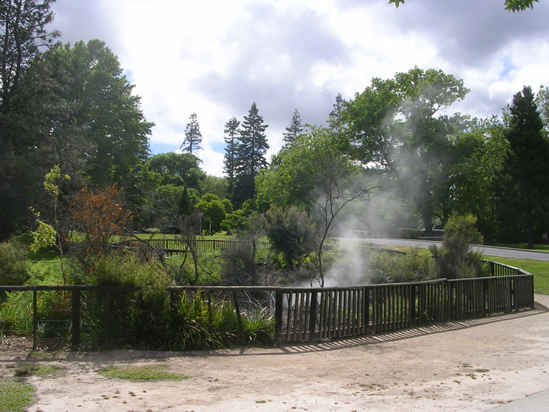 Stadtpark von Rotorua