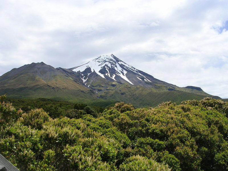 Mount Taranaki bei Tag
