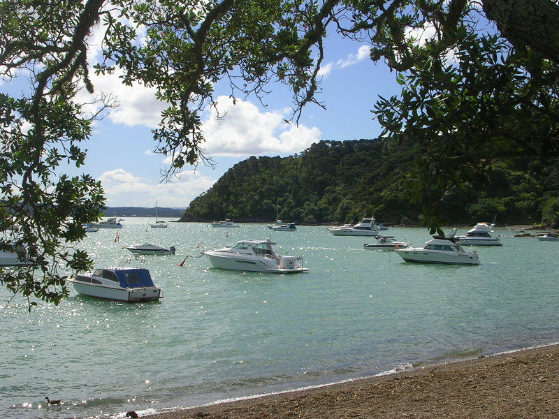 der Strand von Russel