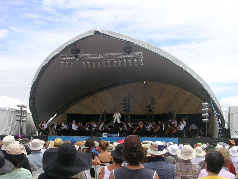 Konzert im Hafen