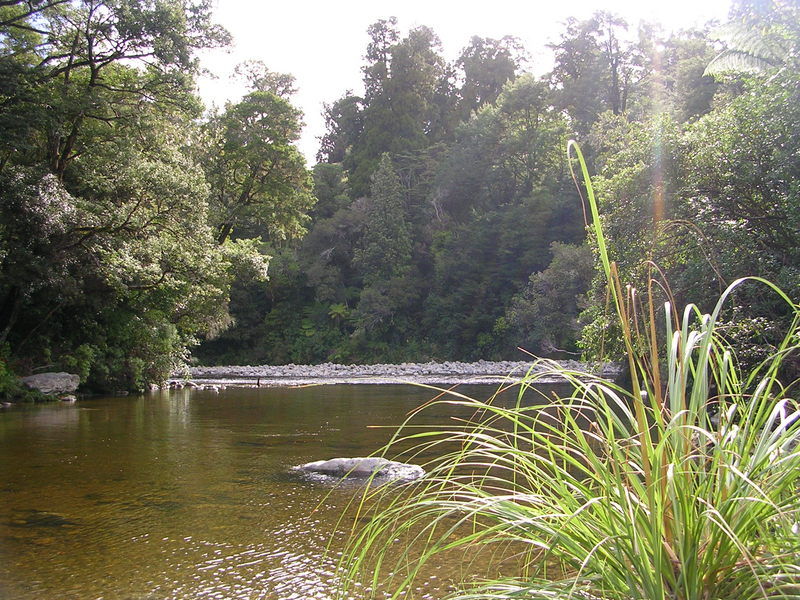 Flussbett vom Drehort 