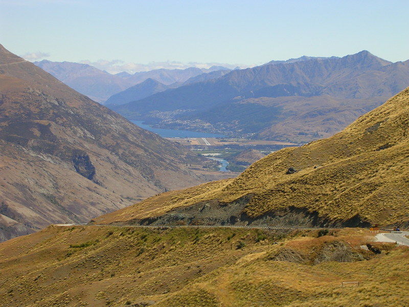 Blick auf Queenstown