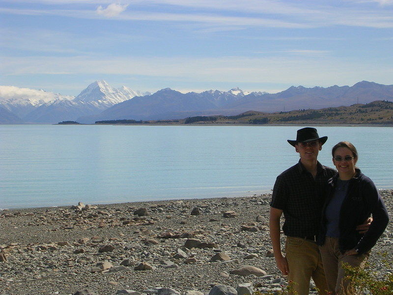 das erlebt man nicht oft: Mount Cook ohne Wolken