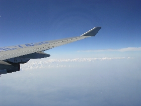 Der Flug dem Morgen entgegen