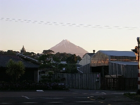 Mount Taranaki - mal nicht im Wolkenkleid