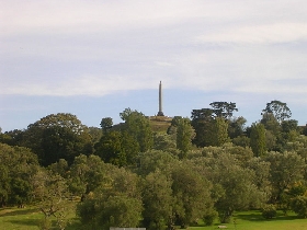 der Obelisk auf One-Tree-Hill