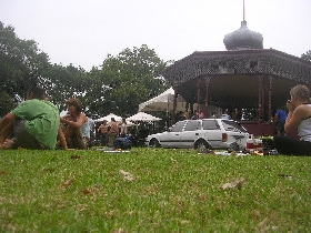 entspanntes Verweilen im Albert Park
