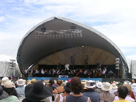 Konzert im Hafen
