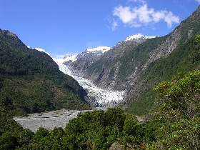 Franz Josef in der Sonne
