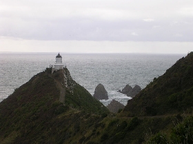 Leuchtturm am Nugget-Point