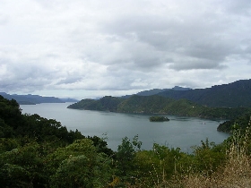 noch mal ein Blick auf die Marlborough Sounds